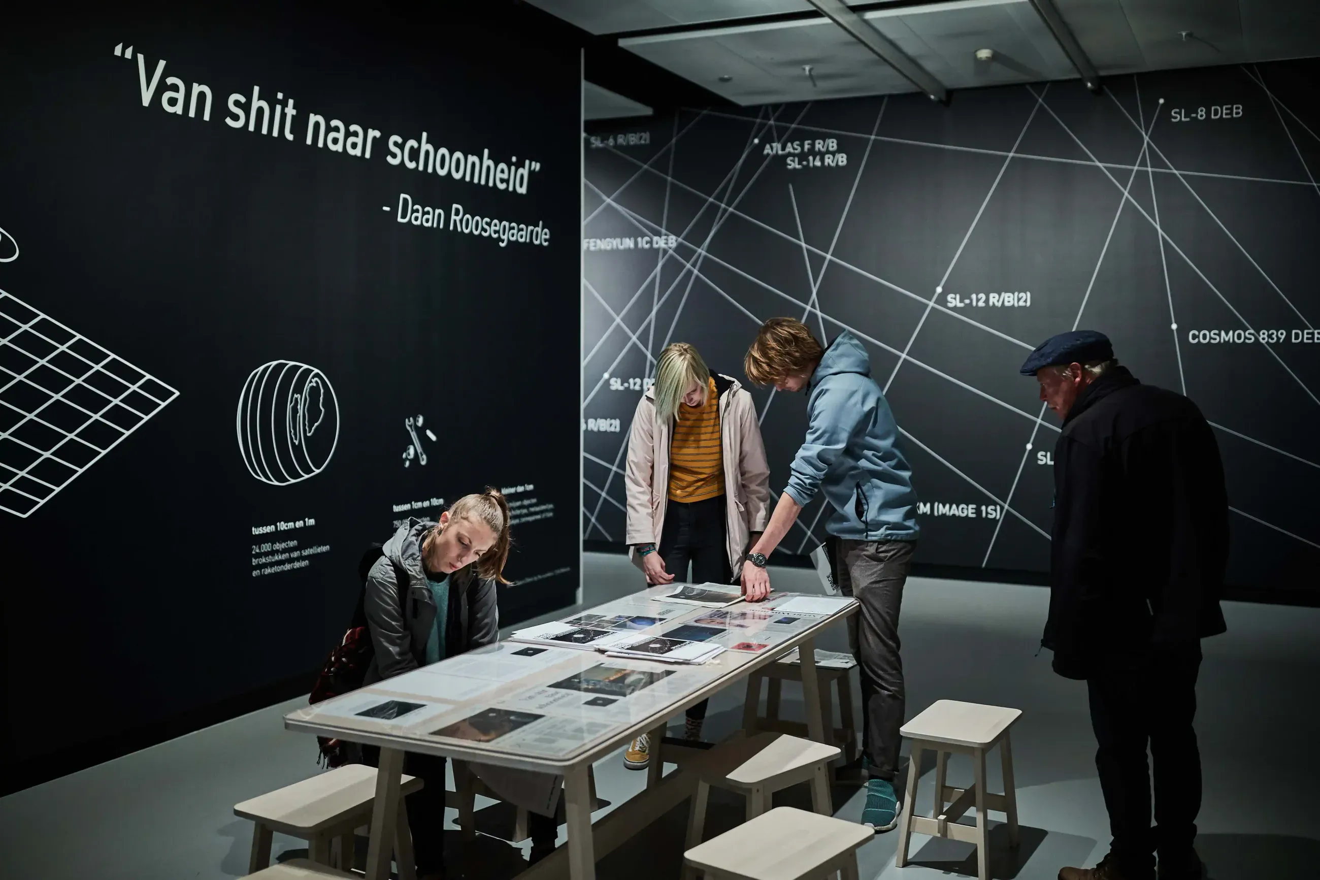 Space Waste Lab Gallery with KeepTrack Visualization