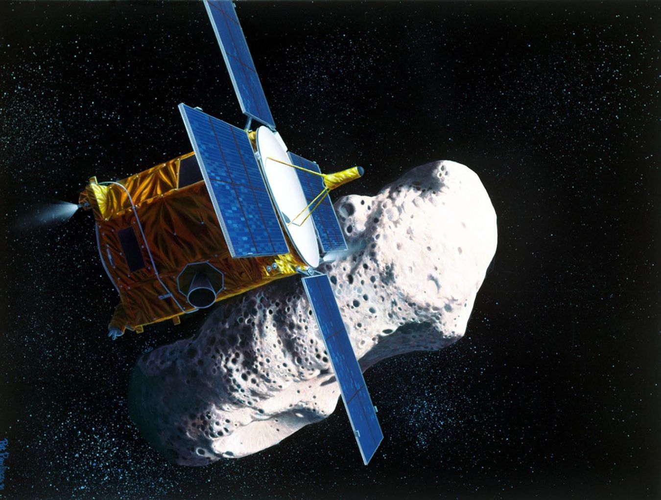 The Day Humanity First Touched an Asteroid
