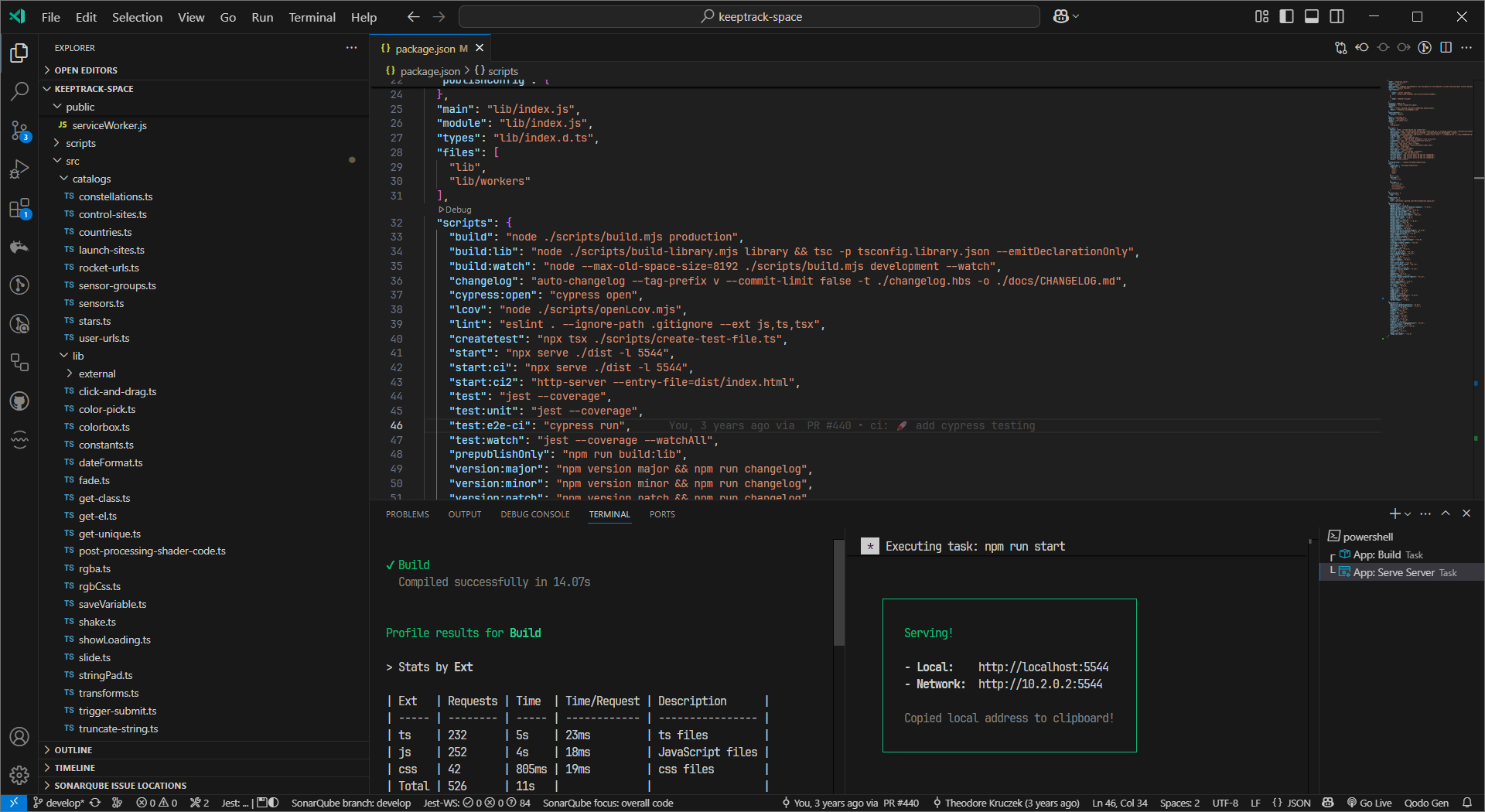 Getting KeepTrack Running Locally