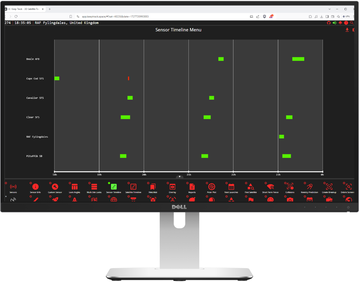 KeepTrack Features