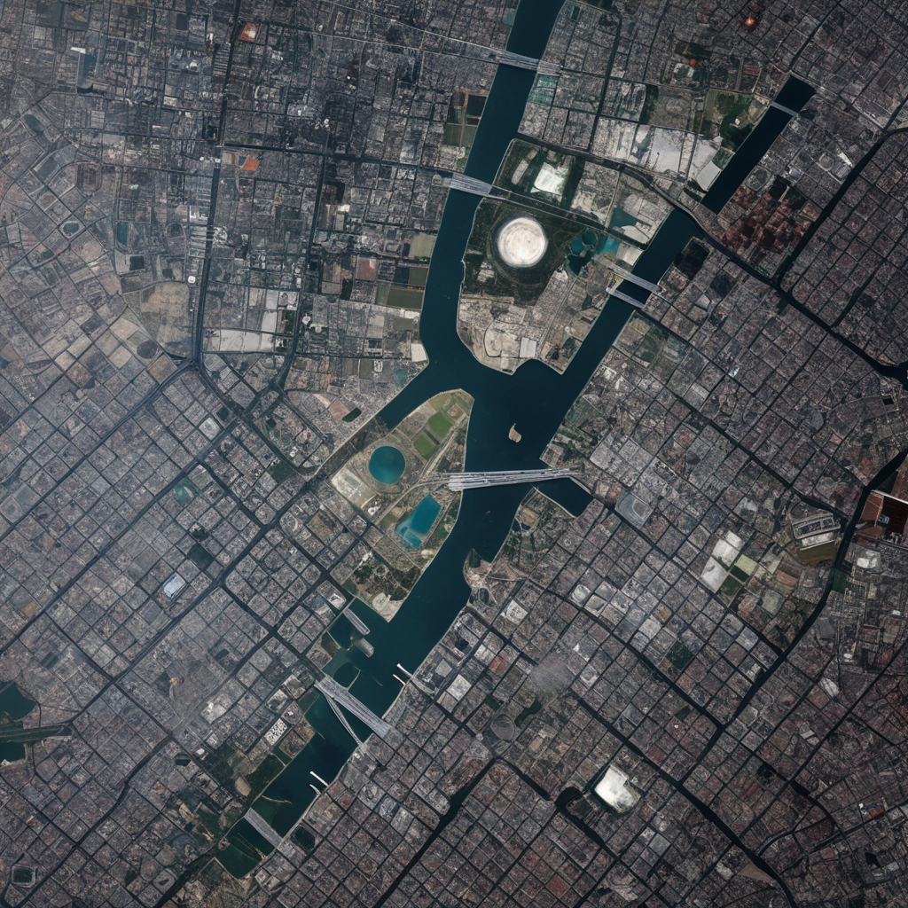 How does Google Map's Satellite View Feature Work?