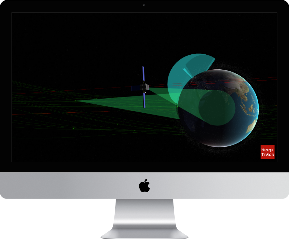 KeepTrack on iMac